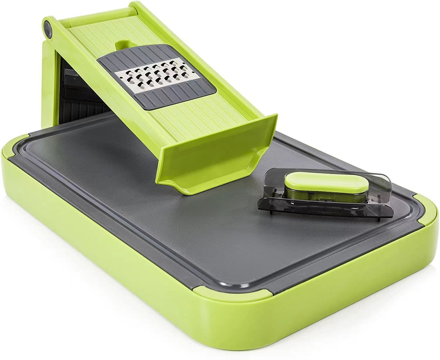 6-en-1 hogar necesidades diarias tabla de cortar trituradora traje hogar vegetal Dicer patata alambre rallador