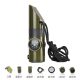 Outdoor Camping Seven-in-one Multi-function Whistle Survival Whistle Life-saving Whistle LED Light Thermometer Compass