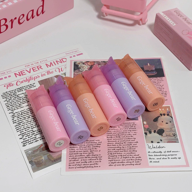 Гоги маленький медвежонок, бальзам для губ Lip balm, лёгкая и тонкая увлажняющая помада, интенсивное увлажнение, долгосрочный эффект
