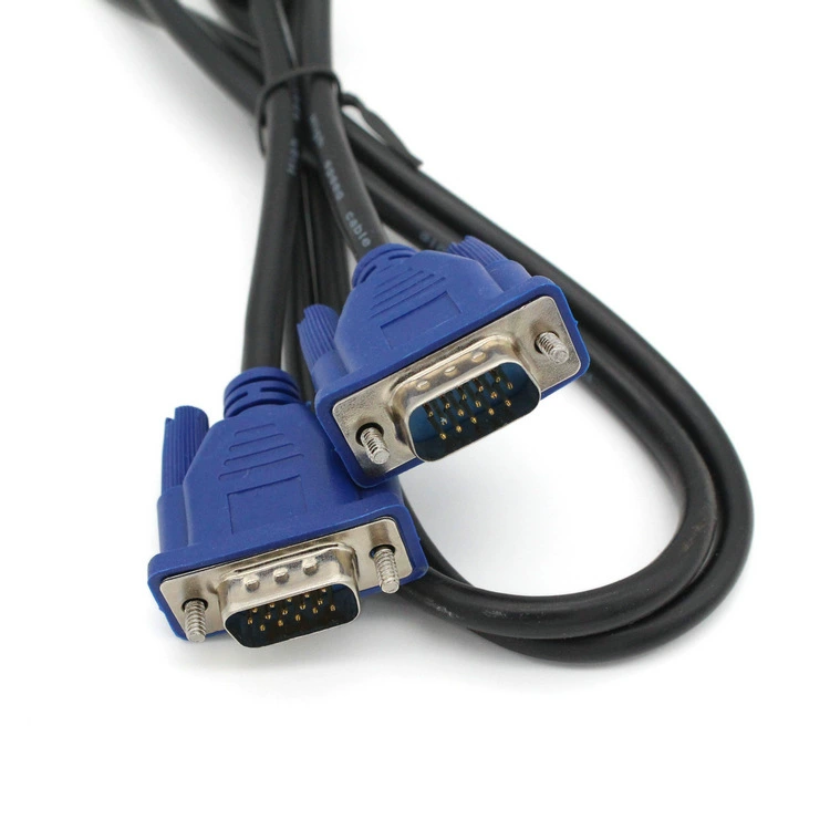 Кабель VGA для компьютера, видеосоединение VGA3+2, кабель VGA для компьютера 1.5 м