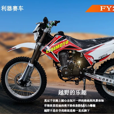 Sharp Racing Fy250-2 Off-Road Motorcycle Cb250 Engine Inverted Fork Shock Absorber with Headlight Mountain Trail Vehicle