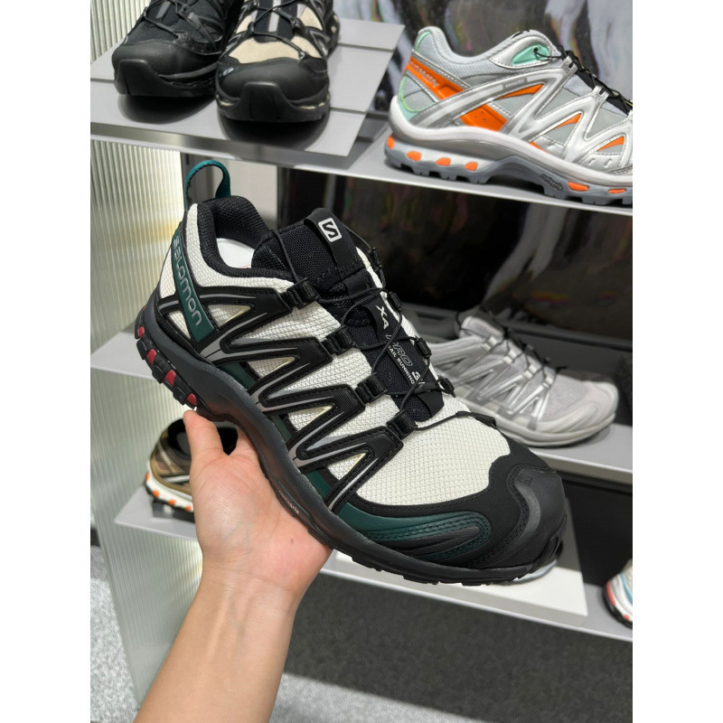 萨洛蒙Salomon XA PRO 3D 沙场灰男女款登山运动透气防滑跑步鞋|undefined