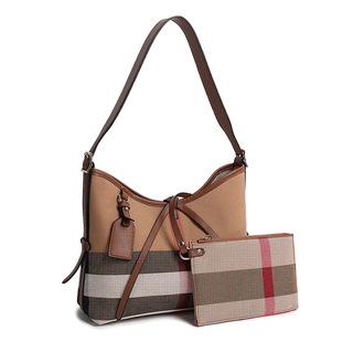 Capacious underarm bag, one-shoulder bag, genuine leather, high-end