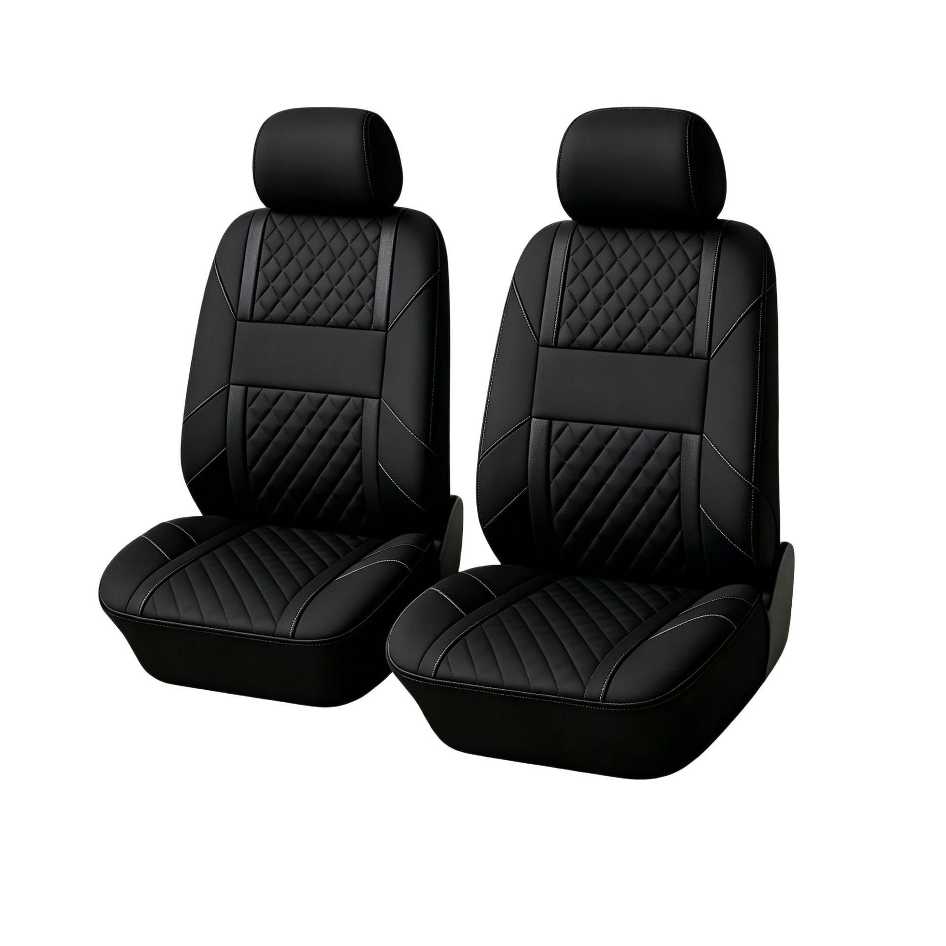 Manufacturer's universal car seat cover 3D horizontal stripe diamond pattern 9-piece set for five seats, suitable for cross-border e-commerce platforms like TEMU and Amazon