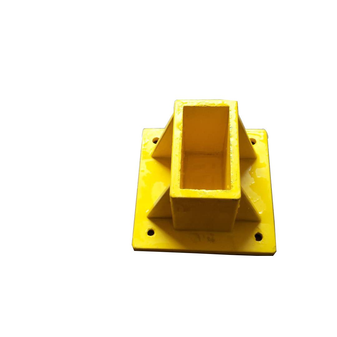 SMC玻璃钢模压连接配件、立体三通、四通、弯头、50方管底座批发