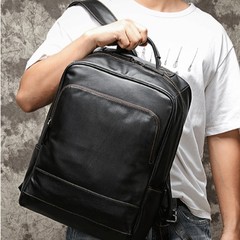 本革 大容量 バックパック 第一層 牛革 レトロ カジュアル メンズ ビジネス パソコンバッグ 旅行 バックパック 通勤
