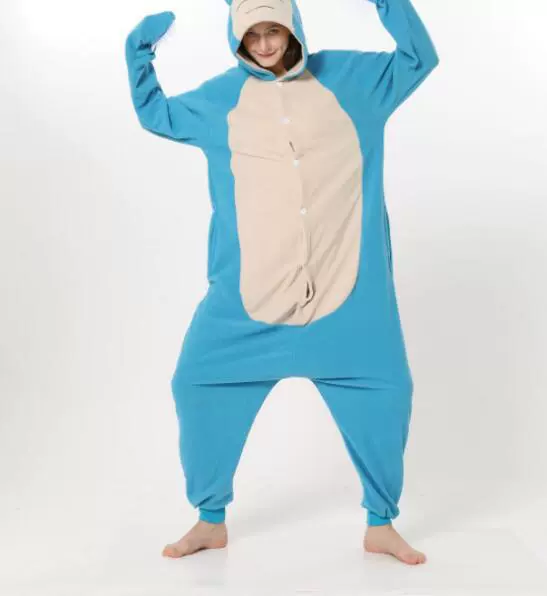 [Японская оригинальная версия Rilakkuma Kigurumi взрослый комбинезон пижама Мишка-падер]