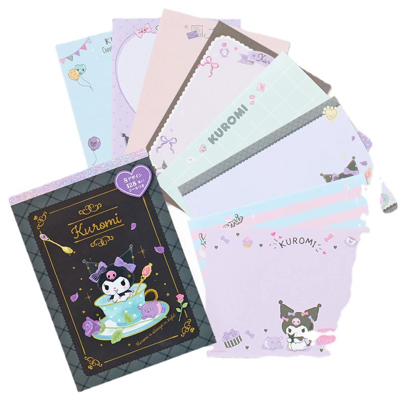 Студенческий блокнот для заметок (Sanrio) милые Cartoon обложки, карманный A6, 128 страниц