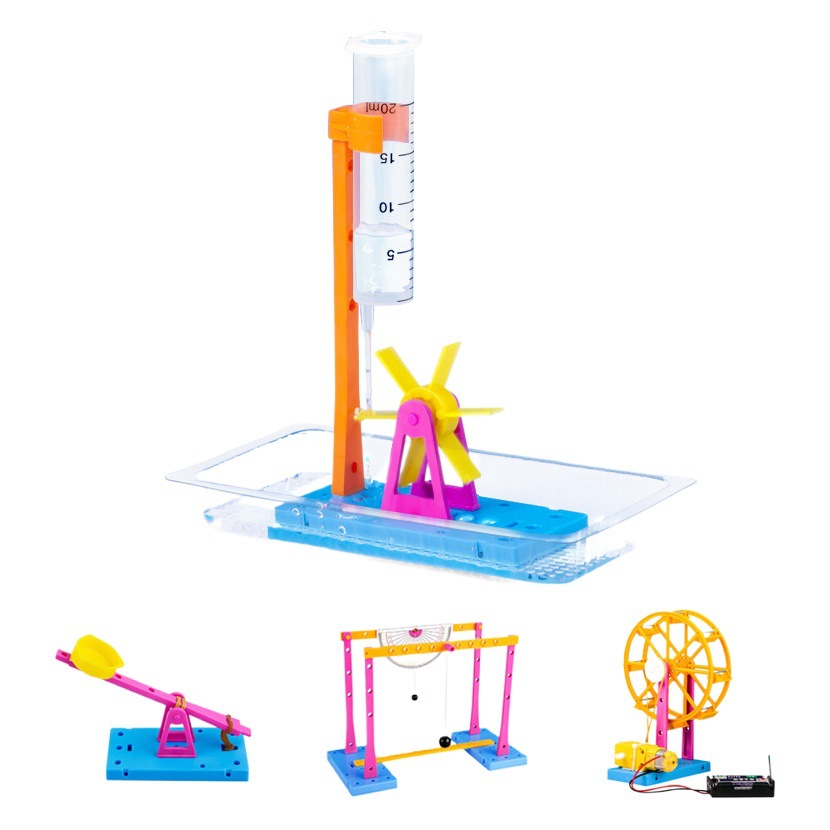Science Experiment Invention Hand-Cranked Wind Vane DIY Handmade Toy Materials Science and Technology Small Project Science and Education Frontier