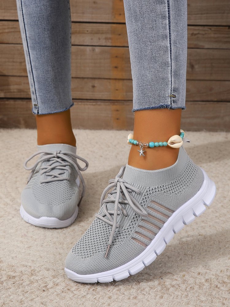Women's Basic Solid Color Round Toe Sports Shoes display picture 5
