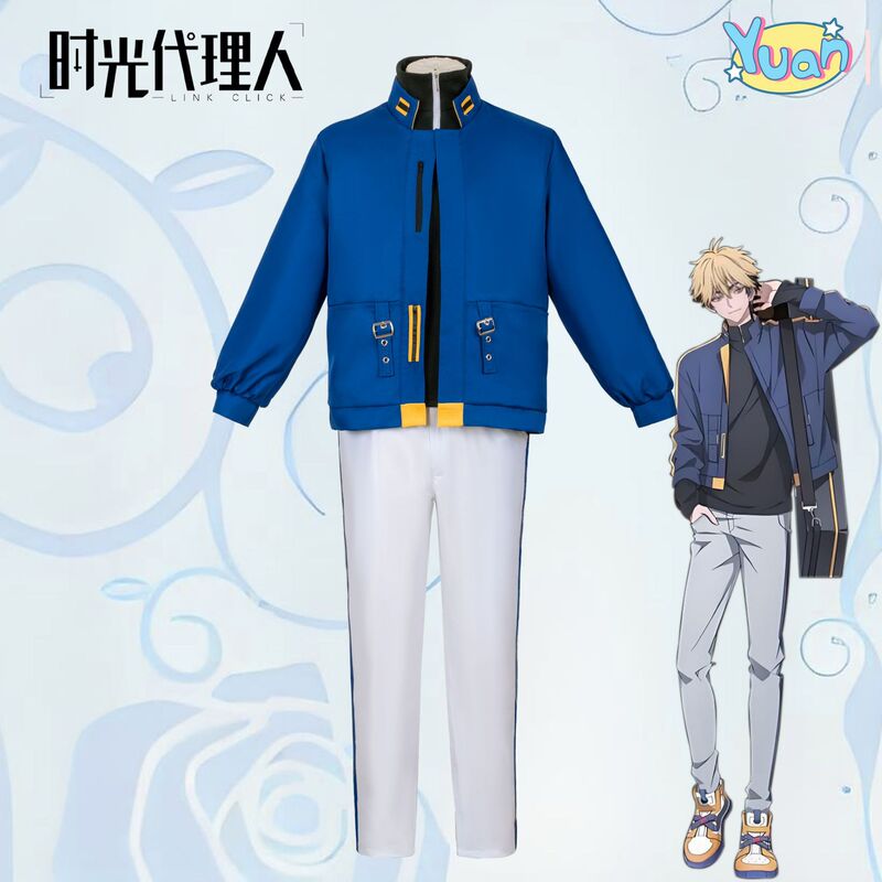 Time Agent Cosplay Costume Yingdu Chapter Xia Fei Jacket Daily Wear School Uniform Anime Cosplay Outfit Time Agent Cosplay Costume Yingdu Chapter Xia Fei Jacket Daily Wear School Uniform Anime Cosplay Outfit