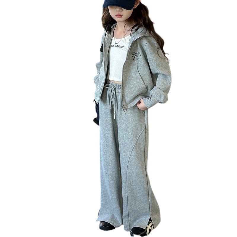 봄 중다 소녀 세트 가을 새 아동복 어린이 여아 투피스 스포티 한국 유행 캐주얼