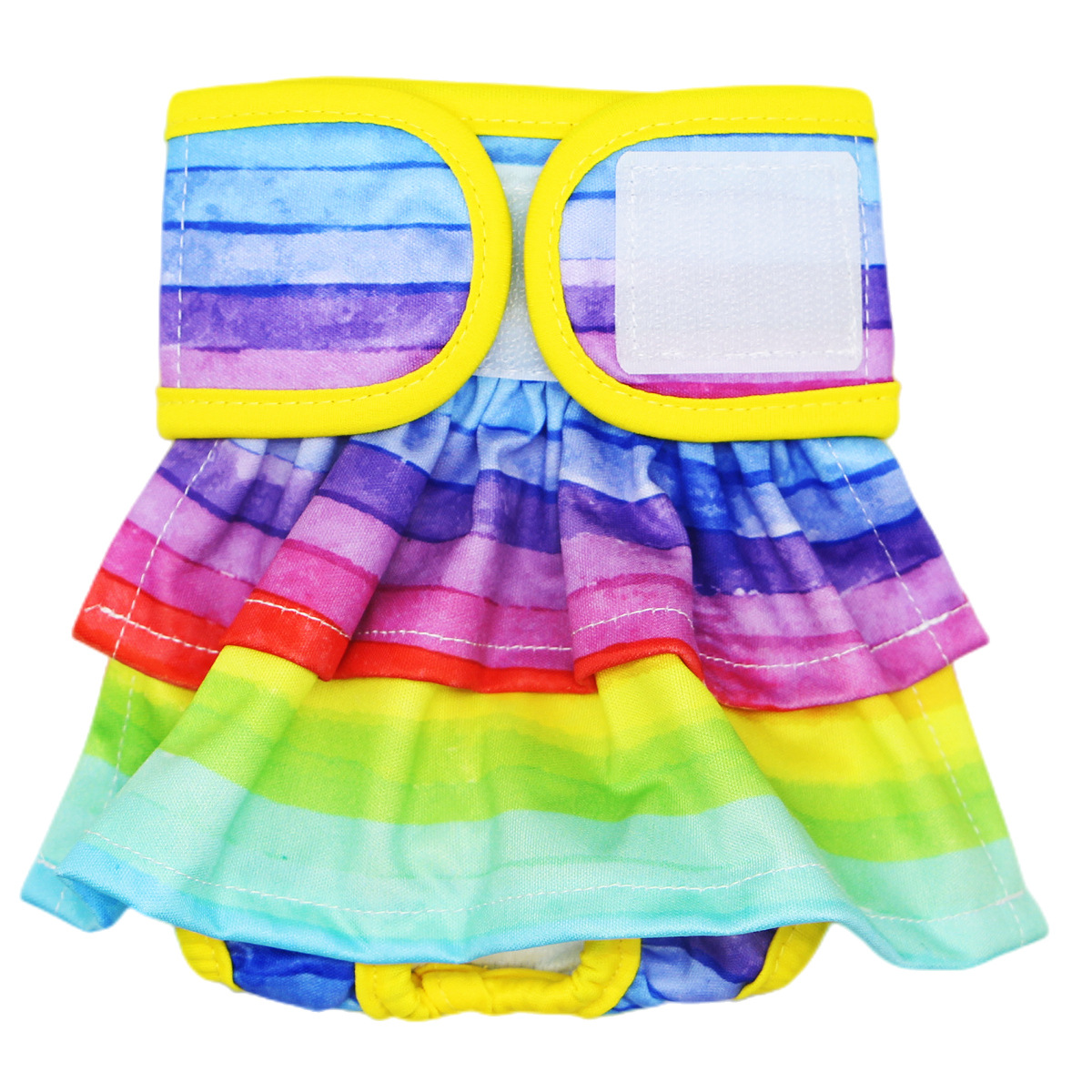 Asenappy pantalones fisiológicos para perros pañales para perros mascotas hembra perro lavable falda pantalones de seguridad anti-acoso durante el período fisiológico