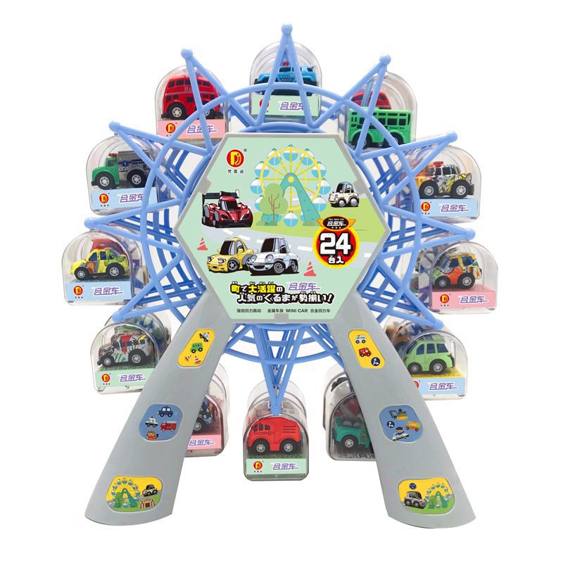 Juguetes de aleación de automóviles de ingeniería de automóviles Rally Puzzle niño hogar 1 de junio regalos para niños comercio exterior