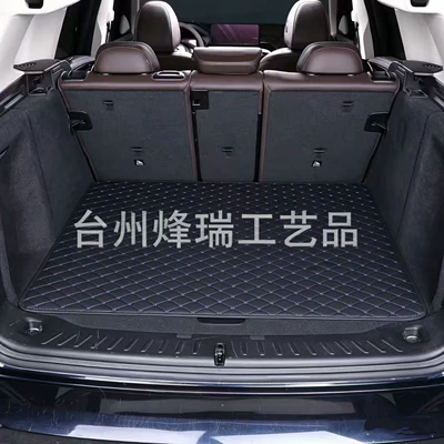 Hot-Selling Products on Temu: Cross-Border Supply of Universal Car Trunk Mats, Wear-Resistant and Waterproof Car Trunk Mats, Direct Sales from the Manufacturer (Trunk Mat) - black-blue-10070cm