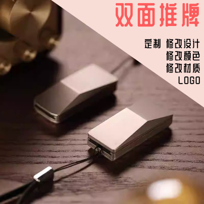 EDC push бренд игрушка из нержавеющей стали механический магнитный абзац монета токарный станок с ЧПУ фрезерный станок с ЧПУ точность высокая настройка