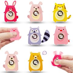 アマゾンの新型アニメの指先のジャイロの動物の指のジャイロの卵のおもちゃのクロスボーダーの解凍のおもちゃの卸売り