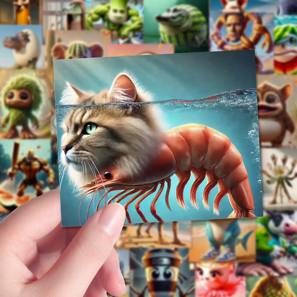 210张网络热梗娶我抽象意义不名的照片装饰手机壳桌面防水贴画diy