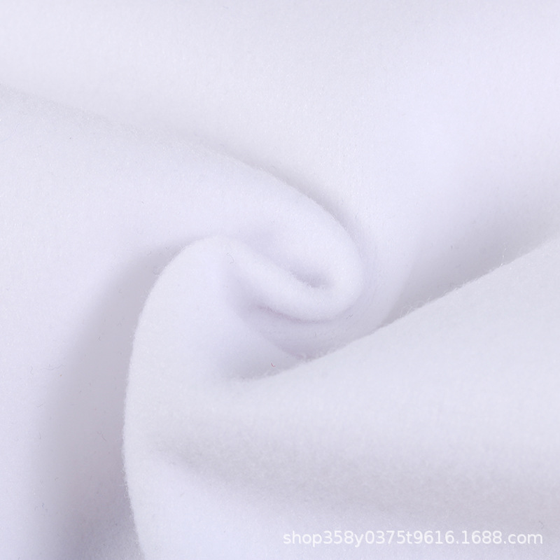 厂家直供 针织再生纤维环保纱100%涤纶磨毛卫衣运动服装面料