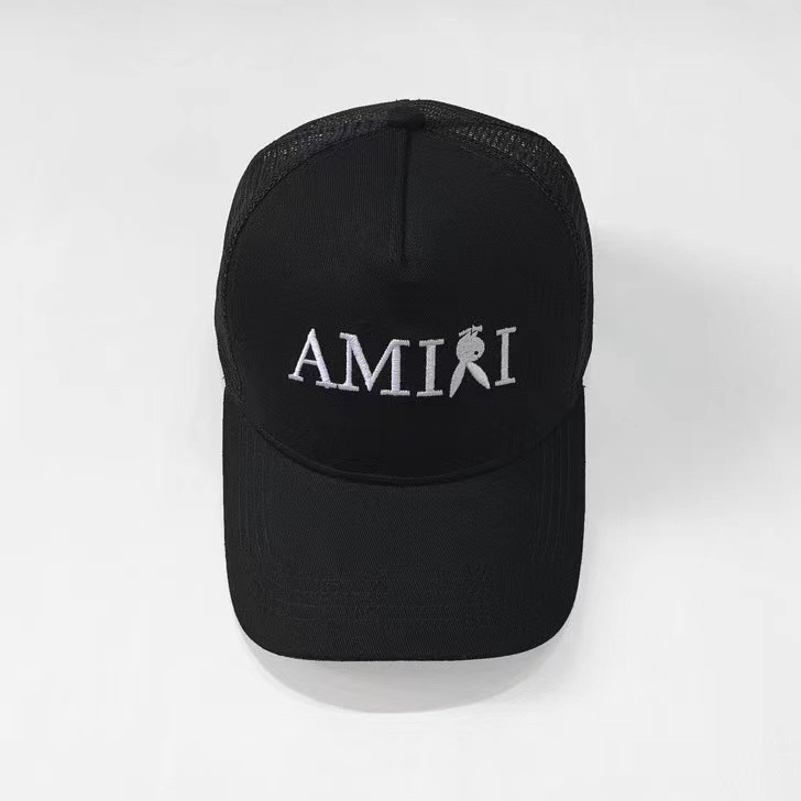 AMIRI 高街风 男女同款棒球帽防晒潮流时尚夏天刺绣棒球帽|undefined
