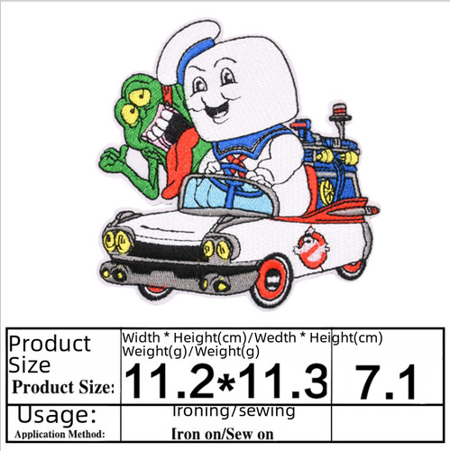 Amazon AliExpress Ninja Turtles Multiple Children's Cartoon Embroidered Fabric Stickers Manufacturer Wholesale