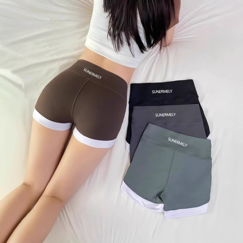 Sports Safety Pants, Thin Non-Curling Leggings, Anti-Exposure, High-Waisted, Tummy Control, Seamless Leggings, Shark Pants Wholesale Sports Safety Pants, Thin Non-Curling Leggings, Anti-Exposure, High-Waisted, Tummy Control, Seamless Leggings, Shark Pants Wholesale