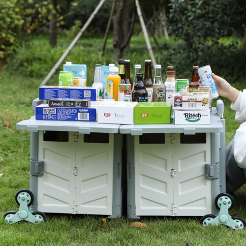 Folding Portable Shopping Cart Vegetable Cart Home Telescopic Cart Hiking Camping Stair Climbing Hand Truck One Piece Dropshipping