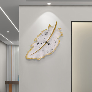 Nordic Badminton Watch Living Room bedroom Study Room Modern light luxury style hanging wall clock fashion creative decoration hanging clock