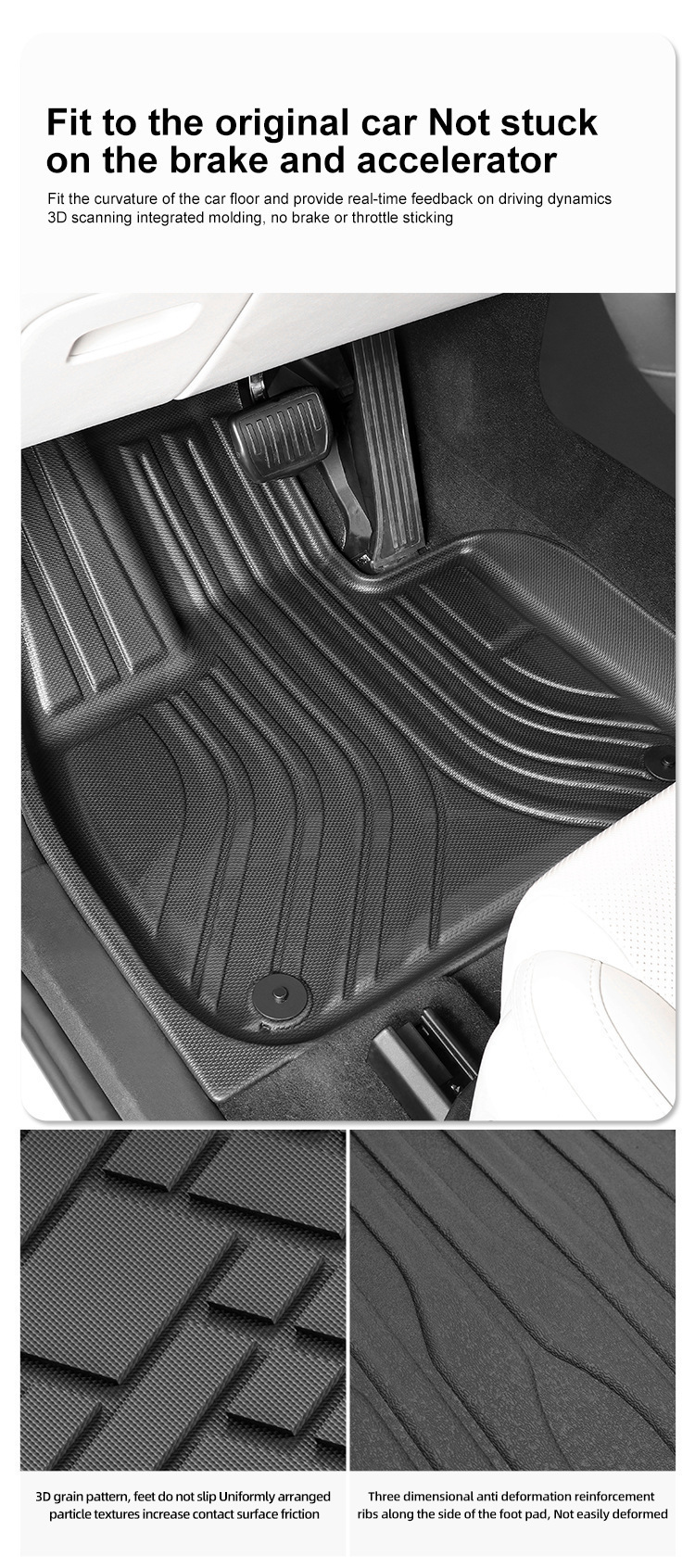 Suitable for 17-23 Honda N-Box Jf3Jf4 Right-Hand Drive Car Floor Mats Tpe Floor Mats Trunk Mat Cross-Border