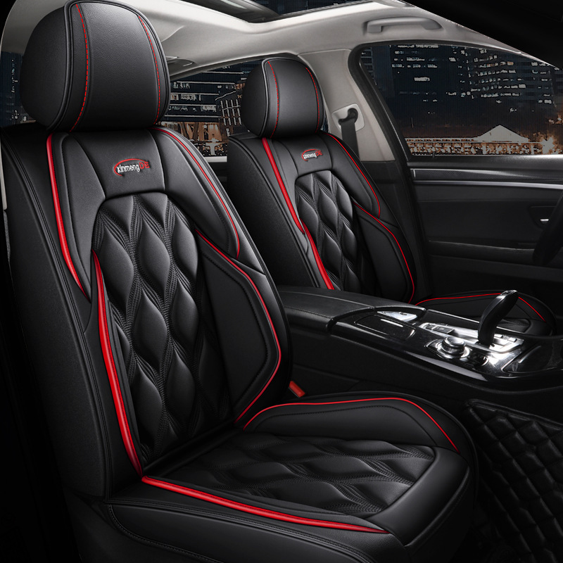 新款卡纳皮全包汽车座套四季通用适用于丰田普锐斯五座坐垫车套