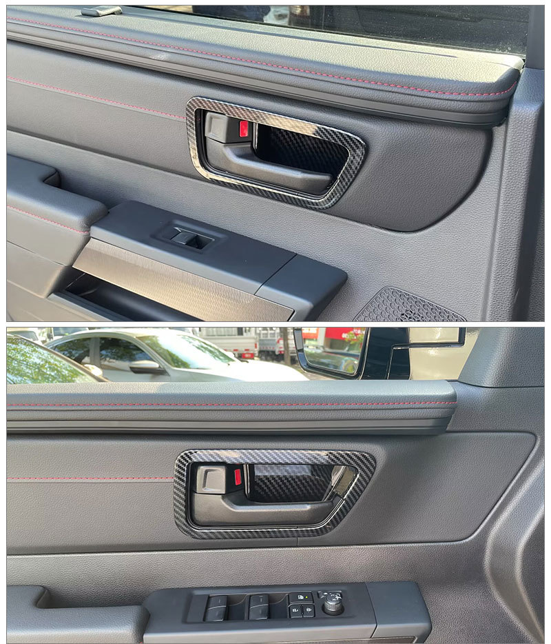 Suitable for 22-26 Models of Toyota Sequoia Rear Air Vent Cup Holder Interior Modification