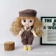 Cross-border for 22cm full-body vinyl baby cute doll suit girl birthday gift wholesale