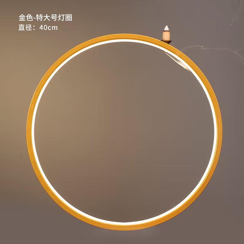 ⚑싱글 골드 램프 링 40