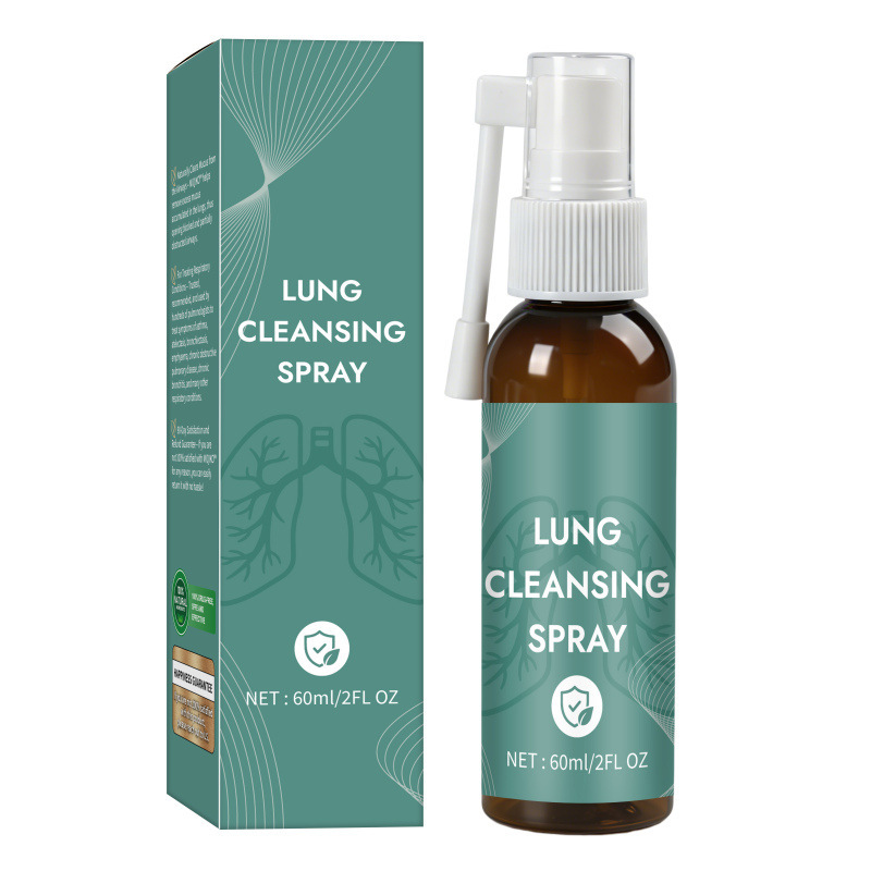 Amazon Tk Cross-Border Lung Spray Body Care Spray to Relieve Discomfort and Body Cleansing Spray 60ml