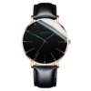 Belt black belt rose shell black face blue needle
