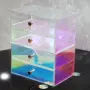 炫彩抽屉式定制亚克力展示架