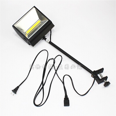 LED Tandem spotlight 50W70W exhibition Long Arm Spotlight Foreign Exhibition advertisement Background wall Truss