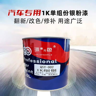 Avtomobil boyası Coarse Silver Flash Silver Silver Metallic