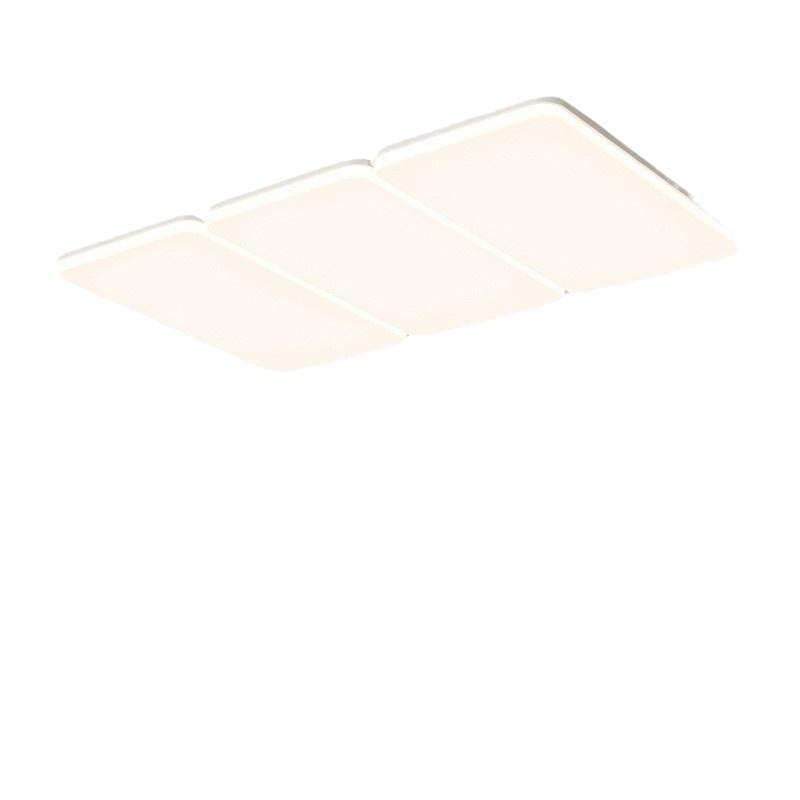 [Selección estricta] lámpara de techo ultrafina en 2025 nueva lámpara principal de geometría moderna y simple de espectro completo de lámparas Zhongshan