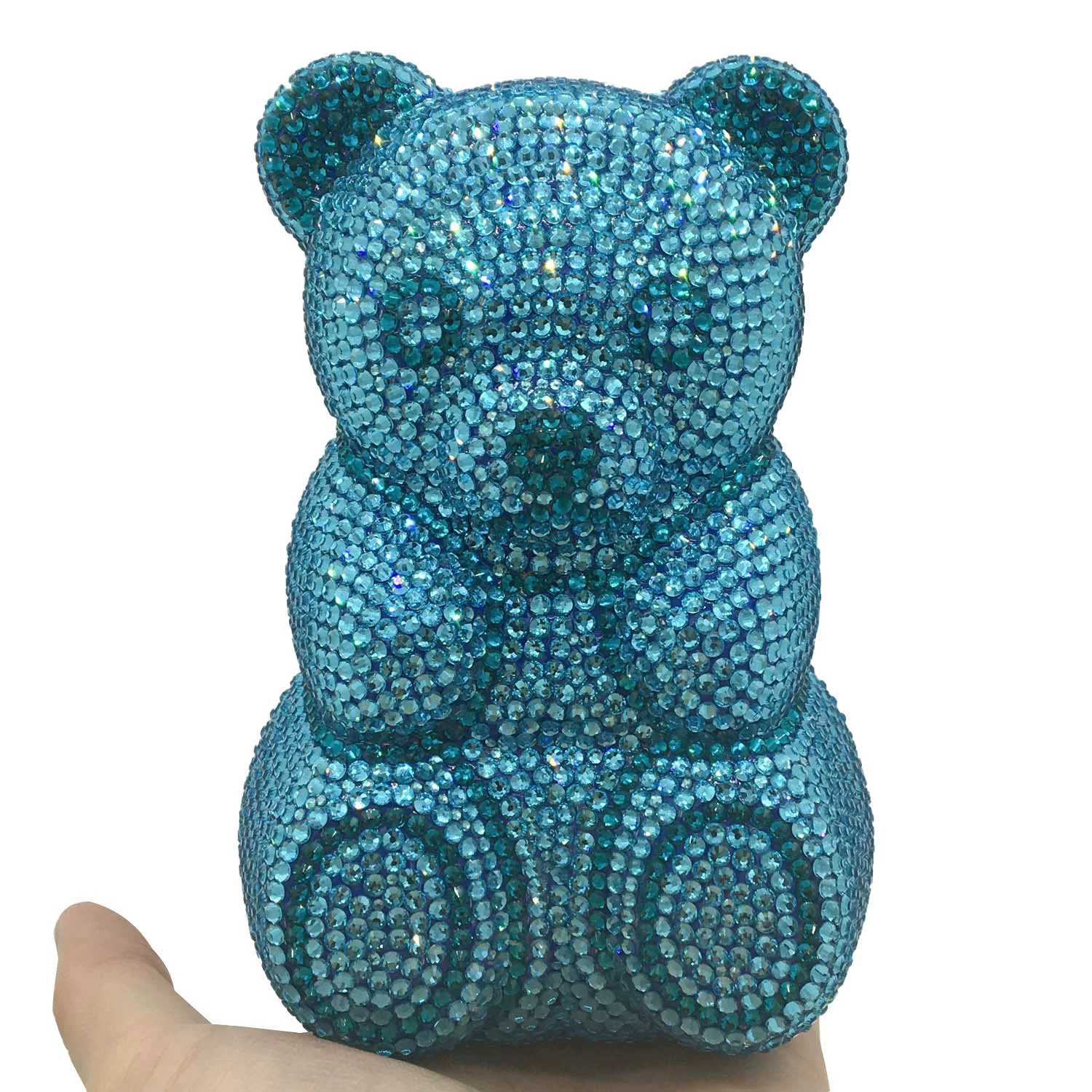 FGG EVENG BAG Европейские и американские вечерние сумки Pumage сумки Teddy Bear Banquet Party Evening Diamond