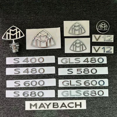 rear emblems, including GLS480, Car logo