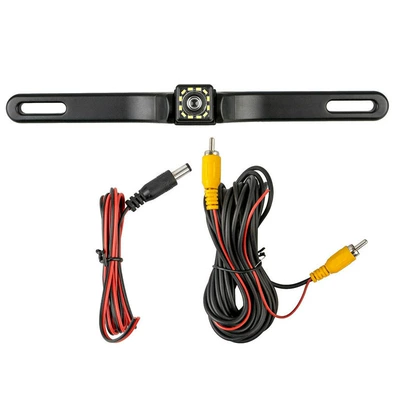 Waterproof High-Definition Night Vision Reversing Car – Vehicle camera - universal-12led-light-complete-set