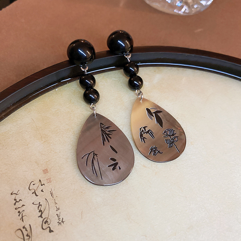 96# Silver Needle-Black-Coffee-Leaves