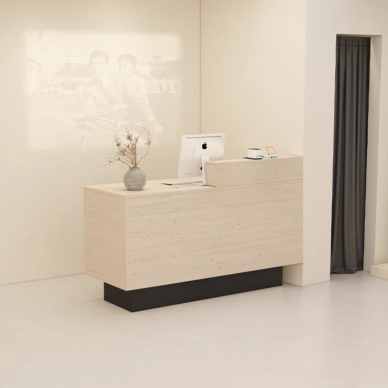 SJN simple modern cash register counter for clothing stores, women's clothing shops, small bar counters, and hair salons reception desks