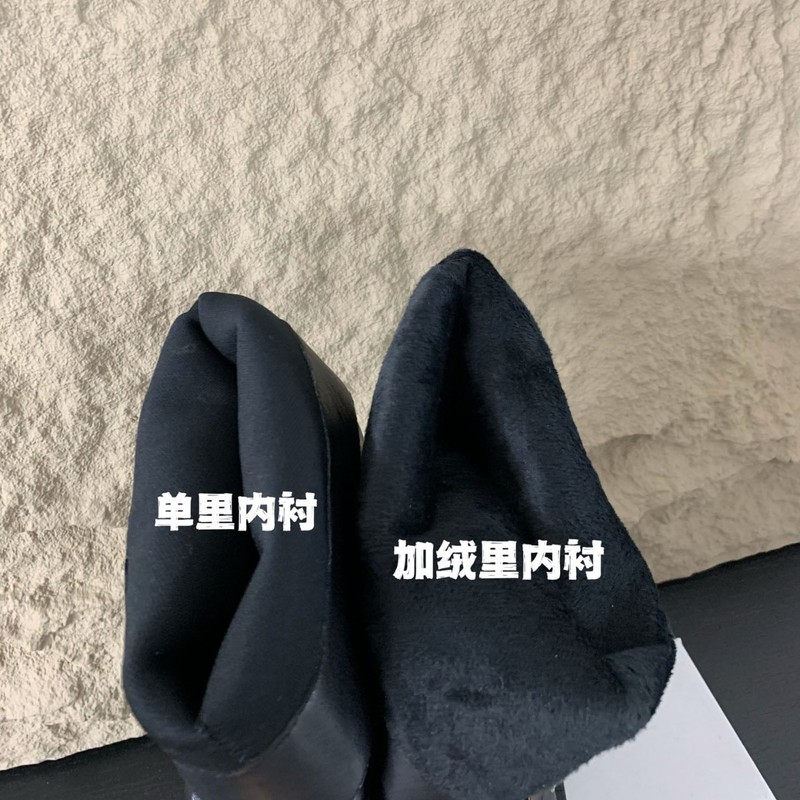 小众设计做旧长筒靴女不过膝2025新款厚底复古擦色高筒骑士靴|undefined
