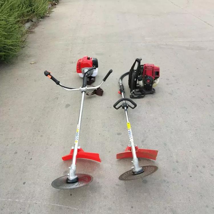 汽油斜跨式割草机批发厂家 小型手推式旋耕锄草机 大棚果园松土机
