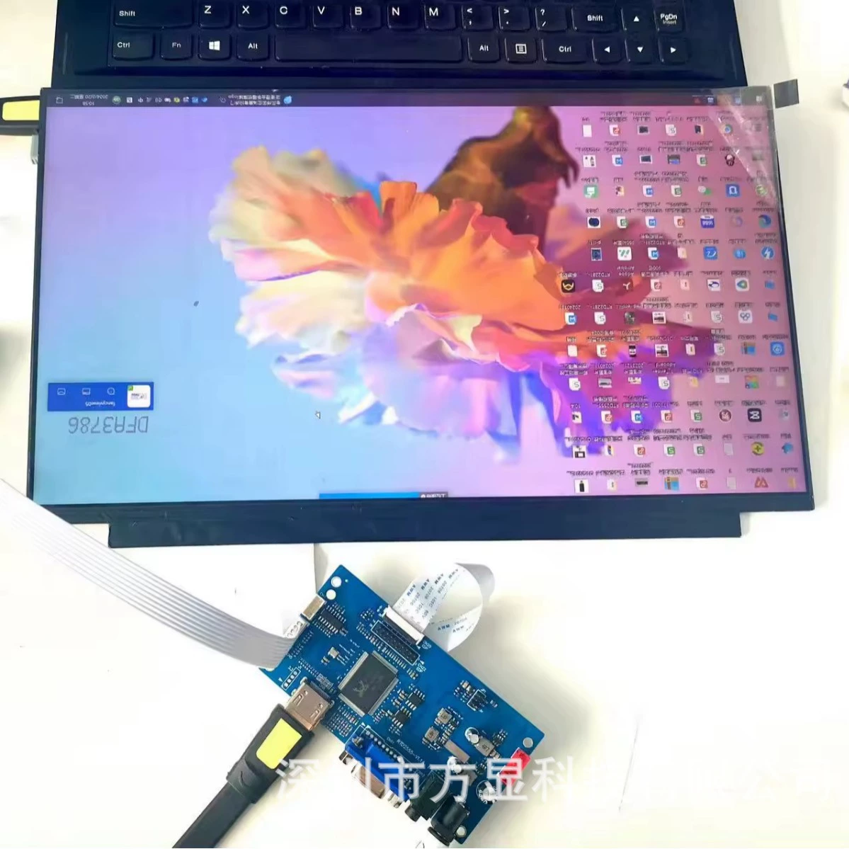 Прямые продажи с фабрики 7inch TFT ЖК-дисплей с жидкокристаллическим экраном 1024*600 HD дисплей дополнительная плата драйвера яркость 50