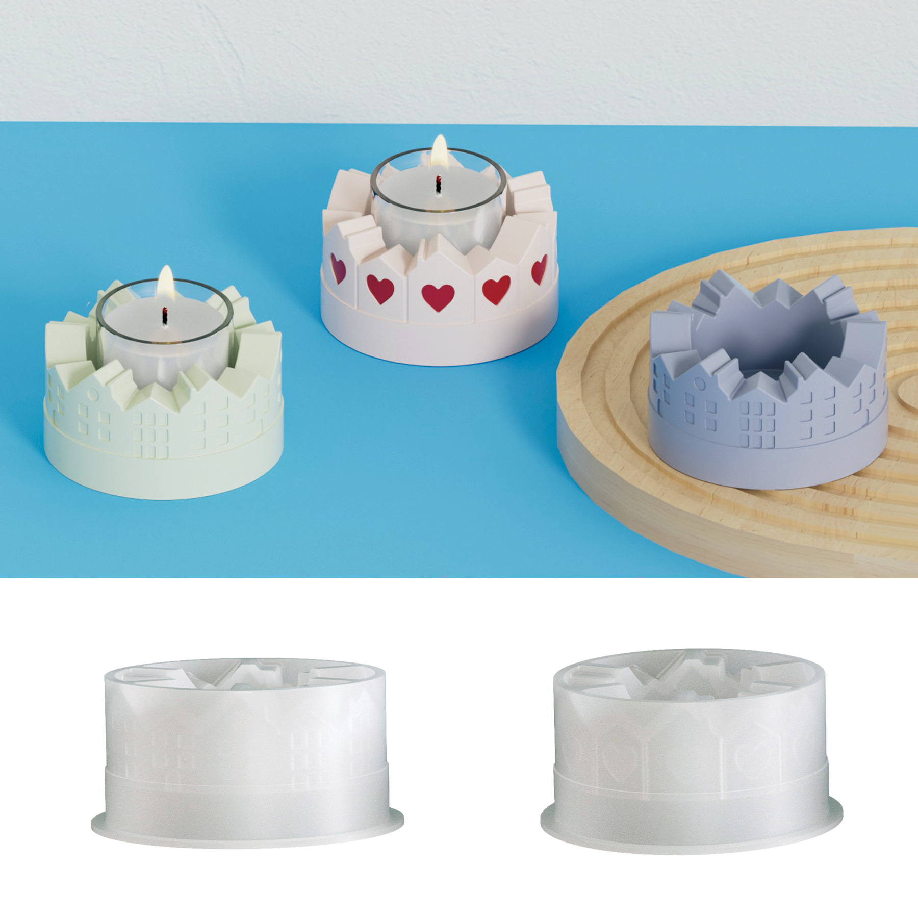 Silicone round house