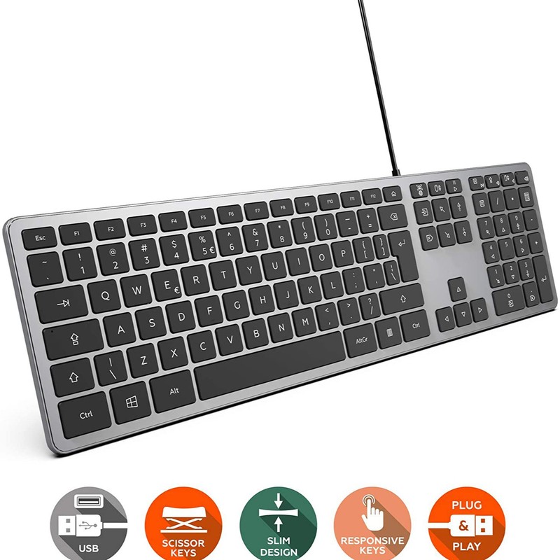109キー有線キーボードazertyフランス語レイアウト有線キーボードusb有線キーボードメーカー卸売り|undefined