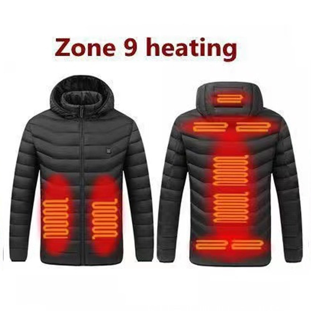 Herrenbekleidung intelligente elektrische Heizung elektrische Heizung intelligente Heizung Baumwolle gepolsterte Kleidung Heizkleidung_voghion.com